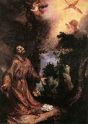CIGOLI St Francis Receives the Stigmata  g oil painting