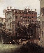 Canaletto The Rio dei Mendicanti (detail) oil painting picture wholesale