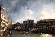 Canaletto The Grand Canal near the Ponte di Rialto sdf oil painting picture wholesale