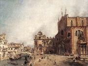 Canaletto Santi Giovanni e Paolo and the Scuola di San Marco fdg oil painting picture wholesale