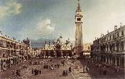 Canaletto Piazza San Marco with the Basilica fg oil painting picture wholesale