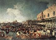 Canaletto Reception of the Ambassador in the Doge s Palace oil painting picture wholesale