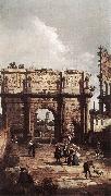 Canaletto Rome: The Arch of Constantine ffg oil painting picture wholesale