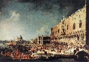 Canaletto Arrival of the French Ambassador in Venice d oil painting picture wholesale