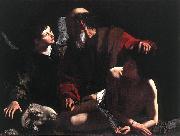 Caravaggio The Sacrifice of Isaac dfg France oil painting artist