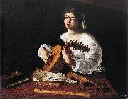 Caravaggio The Lute Player f oil painting picture wholesale