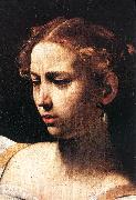 Caravaggio Judith Beheading Holofernes (detail) gf France oil painting artist