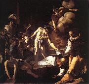 Caravaggio The Martyrdom of St Matthew France oil painting artist