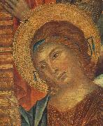 Cimabue The Madonna in Majesty (detail) dfg France oil painting artist