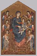 Cimabue Virgin Enthroned with Angels dfg France oil painting artist