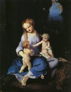 Correggio Madonna and Child with the Young Saint John oil