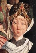 GAROFALO The Holy Kinship (detail) sdg France oil painting artist