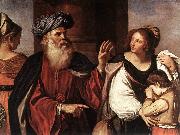 GUERCINO Abraham Casting Out Hagar and Ishmael sg oil painting picture wholesale