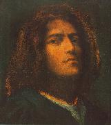Giorgione Self-Portrait dhd oil