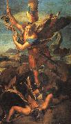 Raphael Saint Michael Trampling the Dragon oil painting picture wholesale