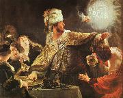 Rembrandt Belshazzar's Feast oil painting picture wholesale