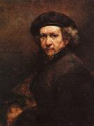 Rembrandt Self Portrait dfgddd oil painting on canvas