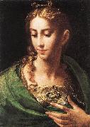 PARMIGIANINO Pallas Athene af oil painting on canvas