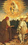 PISANELLO The Virgin and Child with Saints George and Anthony Abbot sgh oil painting