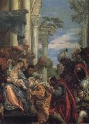 Tintoretto The Birth of St John the Baptist oil painting artist