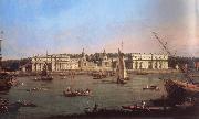 Canaletto Greenwich Hospital from the North Bank of the Thames oil painting picture wholesale