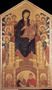 Cimabue S.Trinita Madonna painting