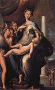 PARMIGIANINO Madonna with Long Neck oil