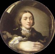 PARMIGIANINO Self-Portrait in a Convex Mirror France oil painting artist