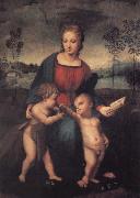 Raphael The Madonna of the Goldfinch painting