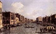 Canaletto Looking South-East from the Campo Santa Sophia to the Rialto Bridge oil painting picture wholesale