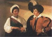 Caravaggio The Fortune-Teller France oil painting artist