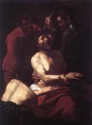 Caravaggio The Crowning with Thorns France oil painting artist
