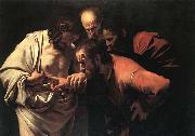 Caravaggio The Incredulity of Saint Thomas France oil painting artist