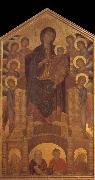 Cimabue Throning Madonna with angels and prophets France oil painting artist