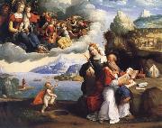 GAROFALO THe Vision of Saint Augustine France oil painting artist
