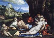 GAROFALO An Allegory of Love painting