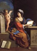 GUERCINO The Cumaean Sibyl with a Putto oil painting on canvas