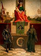 Giorgione Madonna and Child Enthroned between St Francis and St Liberalis France oil painting artist