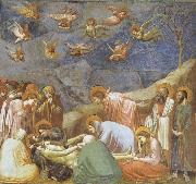 Giotto Bewening of Christ oil painting artist