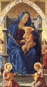 MASACCIO The Virgin and Child with Angels France oil painting artist