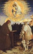 PISANELLO The Virgin and Child with Saint Anthony Abbot oil painting reproduction