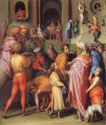 Pontormo Joseph Sold to Potiphar oil painting on canvas