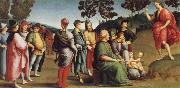 Raphael Saint John the Baptist Preaching France oil painting artist