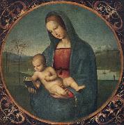 Raphael The Conestabile Madonna painting