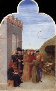 SASSETTA The Legend of the Wolf of Gubbio oil painting artist
