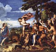 Titian Bacchus and Ariadne France oil painting artist