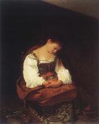 Caravaggio Maria Magdalena France oil painting artist