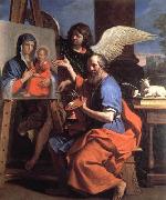 GUERCINO St Luke Displaying a Painting of the Virgin France oil painting artist