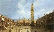 Canaletto Piazza San Marco France oil painting artist