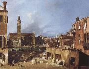 Canaletto Stenhuggarverkstaden France oil painting artist
